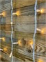 Светодиодный занавес уличный 2x2м. 320 теплых диодов, с мерцанием, белый каучук, IP65 - CH22Bww CEIMAR 22185728