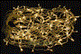 Светодиодная бахрома 5x0.7м. 200 теплых диодов статика, белый пвх - 4203WW IP44 LEON LED (LIGHT) 1956599039