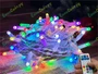 Гирлянда нить уличная 10м. 100 диодов SMART RGB, пульт, белый каучук, 24V - CMR 205-720B IP65 CEIMAR 200788884