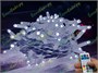 Гирлянда нить уличная 10м. 100 диодов SMART RGB, пульт, белый каучук, 24V - CMR 205-720B IP65 CEIMAR 200788884