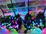Светодиодный занавес уличный 2x10м. 1700 диодов Хамелеон RGB, черный каучук, IP65 - 21710Hrgb ЕлкаСайт 821834360