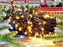 Гирлянда Нить Клип Лайт 20м. 200 теплых диодов, с мерцанием, черный каучук, IP45 - 5223Hww LEON LED (LIGHT) 1729609159