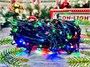Гирлянда Нить Клип Лайт 20м. 200 диодов Хамелеон RGB, черный каучук, IP45 - 5217Hrgb LEON LED (LIGHT) 1275801757
