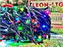 Гирлянда Нить Клип Лайт 20м. 200 диодов Хамелеон RGB, черный каучук, IP45 - 5217Hrgb LEON LED (LIGHT) 1275801757