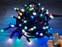 Гирлянда нить уличная 10м. 100 диодов SMART RGB, пульт, черный каучук - CMR-100522H IP65 CEIMAR 2048295827