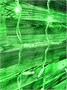 Светодиодный занавес уличный 2x10м. 1700 зелёных диодов, прозрачный силикон, IP65 - 21710Sg ЕлкаСайт 1515669591