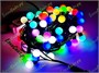 Гирлянда нить уличная 10м. 80 диодов SMART RGB (шар 2,3 см.), пульт, черный каучук, IP65 - CMK-Q523H CEIMAR 1980350304