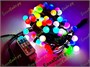 Гирлянда нить уличная 10м. 80 диодов SMART RGB (шар 2,3 см.), пульт, черный каучук, IP65 - CMK-Q523H CEIMAR 1980350304