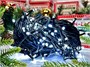 Гирлянда Нить Клип Лайт 20м. 200 белых диодов, с мерцанием, черный каучук, IP45 - 5222Hw LEON LED (LIGHT) 516466709