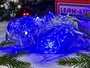 Гирлянда Нить Клип Лайт 20м. 200 синих диодов, с мерцанием, прозрачный силикон, IP45 - 5251Sb LEON LED (LIGHT) 421526467