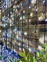 Светодиодный занавес уличный 2x10м. 1700 белых диодов статика, черный каучук, IP65 - 21710Hw ЕлкаСайт 45903140