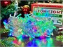 Гирлянда Нить Клип Лайт 20м. 200 диодов Хамелеон RGB, прозрачный силикон, IP45 - 5257Srgb LEON LED (LIGHT) 55941993