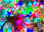 Гирлянда нить уличная 60 м. 480 диодов SMART RGB (шар 2,3 см.), пульт, белый каучук, IP65 - 60-Q525B CEIMAR 623040601