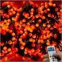 Гирлянда нить уличная 40 м. 320 диодов SMART RGB (шар 2,3 см.), пульт, черный каучук, IP65 - 40-Q523H CEIMAR 1013185513
