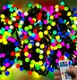 Гирлянда нить уличная 80 м. 640 диодов SMART RGB (шар 2,3 см.), пульт, черный каучук, IP65 - 80-Q523H CEIMAR 1815039701