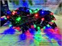 Гирлянда нить уличная 10м. 100 диодов Хамелеон RG/RB, черный каучук, 24V, IP65 - CMR 023-601Hrg/rb CEIMAR 543423