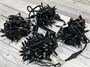 Гирлянда нить уличная 40м. 400 белых диодов, с мерцанием, черный каучук, 24V, IP65 - 40-205-516Hwf CEIMAR 638989300