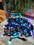 Гирлянда нить уличная 10м. 100 диодов Fast Хамелеон 7 цветов, черный каучук, IP65 - 7118-125Hrgb LEON LED (LIGHT) 1670621046