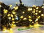Гирлянда нить уличная 30м. 300 теплых диодов, с мерцанием, черный каучук, 24V, IP65 - 30-205-516Hwwf CEIMAR 841216249
