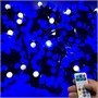 Гирлянда нить уличная 40 м. 200 диодов SMART RGB (шар 3,8 см.), пульт, черный каучук - 40-3757 H IP65 LEON LED (LIGHT) 391030869