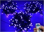 Гирлянда нить уличная 30м. 300 диодов SMART RGB, пульт, черный каучук, 24V - N30-205-721H SM IP65 CEIMAR 2017980517