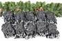 Гирлянда Нить Клип Лайт 100 м. 1000 белых диодов, с мерцанием, пульт ДУ, черный каучук - GX-1000-230V-BW IP65 ЕлкаСайт 805375721