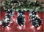 Гирлянда Клип Лайт Спайдер 3х20м. 600 белых диодов статика, пульт ДУ, черный каучук, 24V, IP65 ЕлкаСайт 118278581