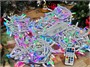 Гирлянда нить уличная 50м. 500 диодов SMART RGB, пульт, белый каучук, 24V - N50-205-720 SM IP65 CEIMAR 1109215640