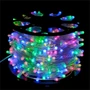 Гирлянда Нить Клип Лайт 100м. 666 разноцветных LED диодов статика, прозрачный силикон 12V IP65 МДМ+ 1615319444