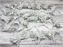 Светодиодный занавес уличный 2x4м. 800 белых диодов, статика, белый каучук, IP65 - CT2480Bw CEIMAR 847058136