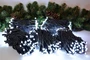Гирлянда Нить Клип Лайт 50 м. 500 белых диодов, с мерцанием, пульт ДУ, черный каучук - GS-500-230V-BW IP65 ЕлкаСайт 684198840
