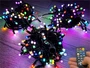 Гирлянда нить уличная 30м. 300 диодов SMART RGB, пульт, черный каучук - N30-100522H IP65 CEIMAR 185152121