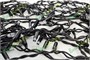 Светодиодная бахрома уличная 30x0.7м. 990 теплых диодов, с мерцанием, пульт ДУ, черный каучук - IP-BT990357-30Hww IP65 CEIMAR 245235959
