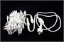 Гирлянда нить уличная 10м. 100 тепло белых диодов, с мерцанием, белый каучук - ww.01.7w.100.F+ IP65 Winner Light 1541975137