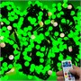 Гирлянда нить уличная 90 м. 540 диодов SMART RGB (шар 3,0 см.), пульт, черный каучук - 90-3767 H IP65 LEON LED (LIGHT) 1407924070