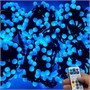 Гирлянда нить уличная 90 м. 540 диодов SMART RGB (шар 3,0 см.), пульт, черный каучук - 90-3767 H IP65 LEON LED (LIGHT) 1407924070