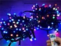 Гирлянда нить уличная 20м. 200 диодов SMART RGB, пульт, черный каучук, 24V - N20-205-721H SM IP65 CEIMAR 1244842428
