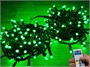Гирлянда нить уличная 20м. 200 диодов SMART RGB, пульт, черный каучук, 24V - N20-205-721H SM IP65 CEIMAR 1244842428