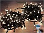 Гирлянда нить уличная 20м. 200 диодов SMART RGB, пульт, черный каучук, 24V - N20-205-721H SM IP65 CEIMAR 1244842428