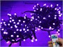 Гирлянда нить уличная 20м. 200 диодов SMART RGB, пульт, черный каучук, 24V - N20-205-721H SM IP65 CEIMAR 1244842428