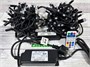 Гирлянда нить уличная 20м. 200 диодов SMART RGB, пульт, черный каучук, 24V - N20-205-721H SM IP65 CEIMAR 1244842428