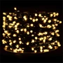 Гирлянда Нить Клип Лайт 100м. 666 теплых LED диодов статика, зеленый пвх 12V-BK IP65 МДМ+ 1026976964