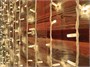 Светодиодный занавес уличный 2x9м. 1530 теплых диодов статика, белый каучук, IP65 - 81503ww LEON LED (LIGHT) 301074609