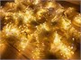 Светодиодный занавес уличный 2x6м. 1200 теплых диодов, с мерцанием, прозрачный силикон, IP65 - CH2612Sww CEIMAR 1795014193