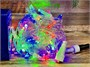 Гирлянда нить уличная 10м. 100 разноцветных диодов, с мерцанием, прозрачный силикон 220V IP65 МДМ+ 424695818
