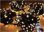 Гирлянда нить уличная 40м. 400 диодов SMART RGB, пульт, черный каучук, 24V - N40-205-721H SM IP65 CEIMAR 591405470