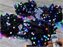 Гирлянда нить уличная 40м. 400 диодов SMART RGB, пульт, черный каучук, 24V - N40-205-721H SM IP65 CEIMAR 591405470