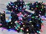 Гирлянда нить уличная 40м. 400 диодов SMART RGB, пульт, черный каучук, 24V - N40-205-721H SM IP65 CEIMAR 591405470