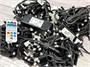 Гирлянда нить уличная 40м. 400 диодов SMART RGB, пульт, черный каучук, 24V - N40-205-721H SM IP65 CEIMAR 591405470