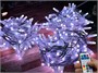 Гирлянда нить уличная 30м. 300 диодов SMART RGB, пульт, белый каучук, 24V - N30-205-720 SM IP65 CEIMAR 1918833707